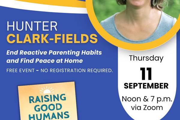 GPS speaker to present Be the Parent You Want to Be