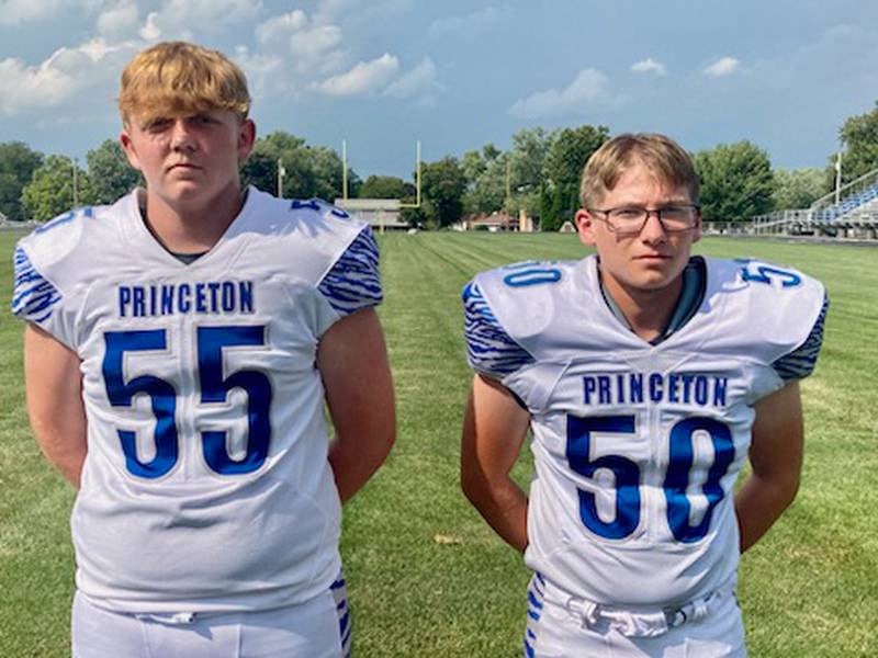 2025 Princeton High School football team Photo Day.