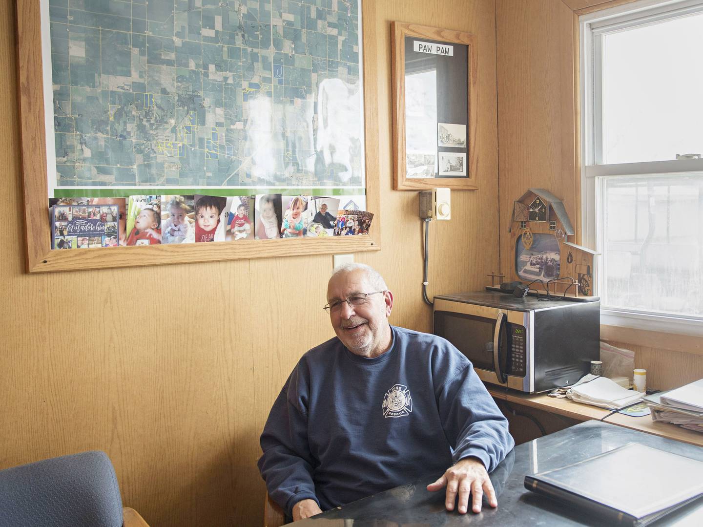 Steve and Scott's father, Edward, was an avid collector of farm toys. It started with a replica of his first tractor and kept on growing (and growing) from there. "It became an obsession," Steve (above) said. "If a new one was about to come out, he wanted to be the first one on the list to get it."