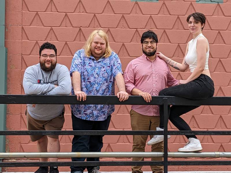 Princeton native Joshua Fullerton (far left) will sing in a June 3, 2023, performance titled “Classical to Contemporary” at Stage 212 in La Salle. Fullerton three musician classmates will perform musical theater and operatic numbers in a fundraiser performance.