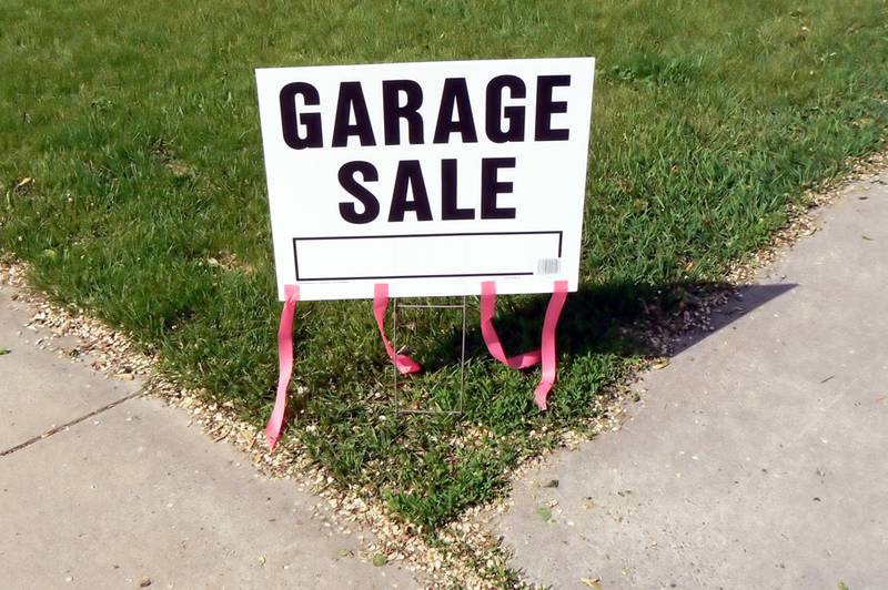 Garage Sale sign