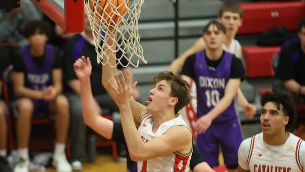Photos: L-P triumphs over Dixon in boys basketball matchup