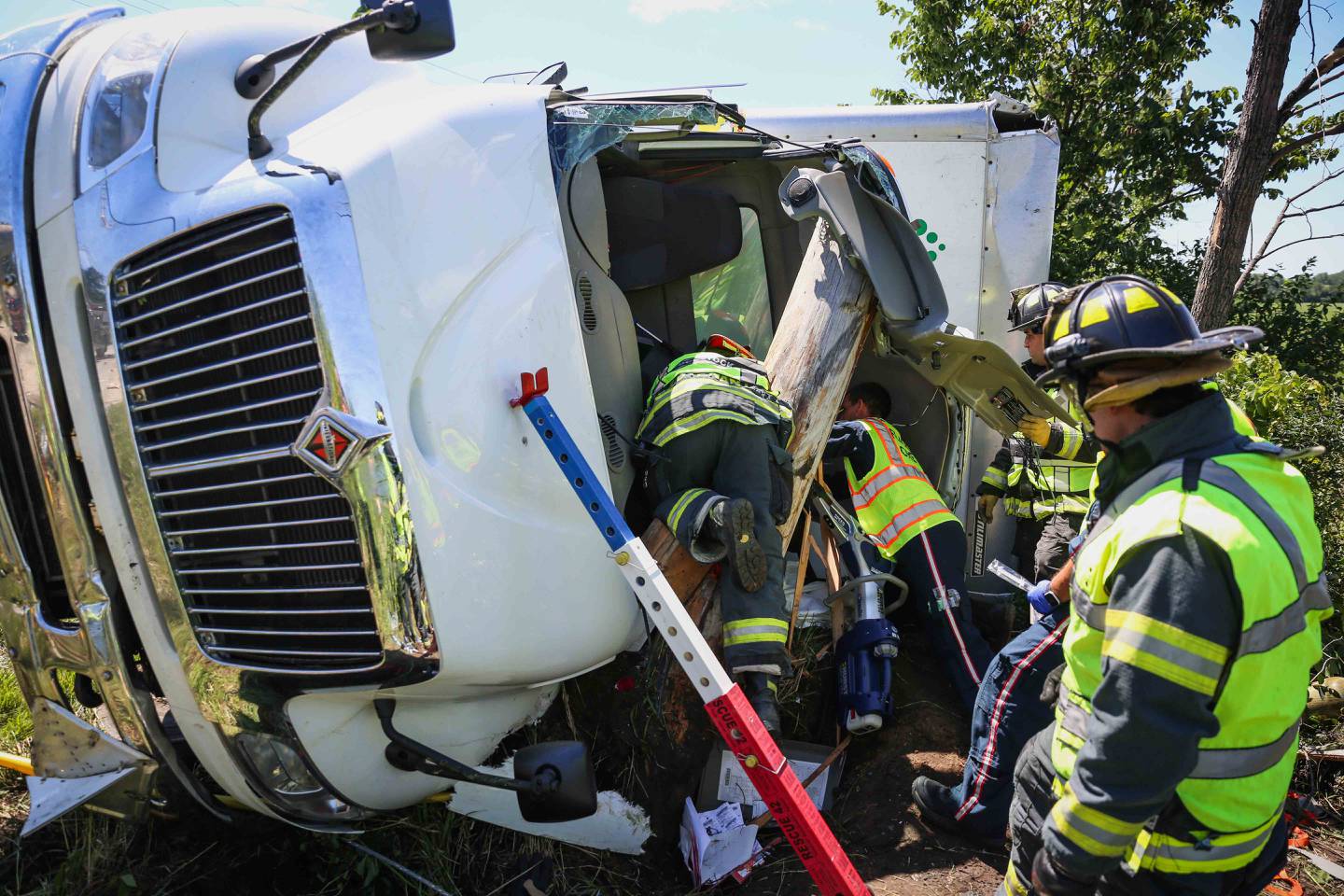 One man was airlifted to Javon Bea Hospital in Rockford following a crash near Marengo Thursday.