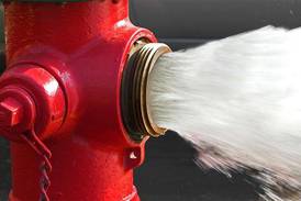 Dixon city workers flushing hydrants this week