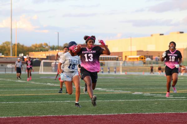 Photos: IHSA Kankakee Regional Girls Flag Football - Kankakee vs. Plainfield South