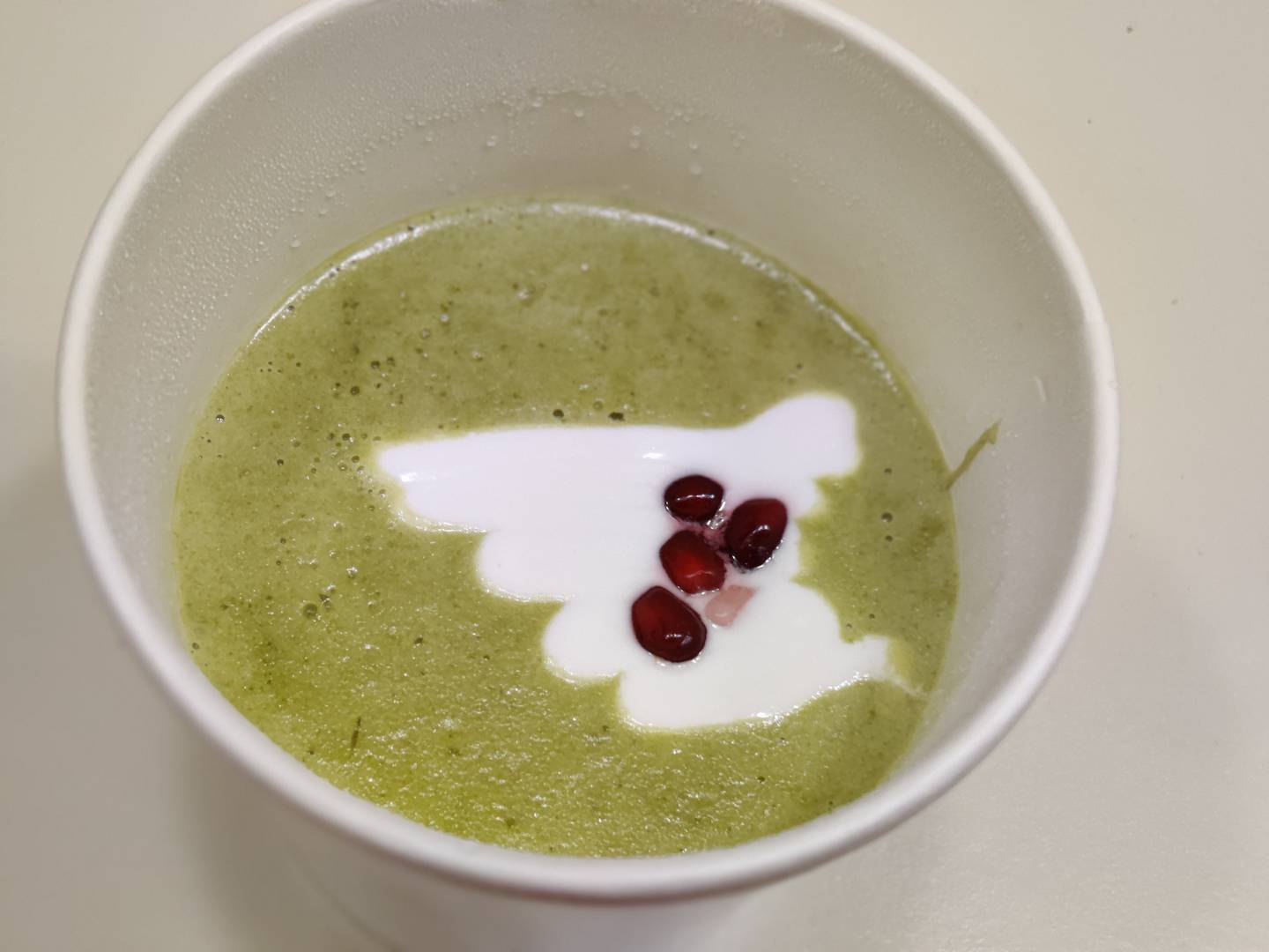 Soup from Altiro Latin Fusion in Geneva.