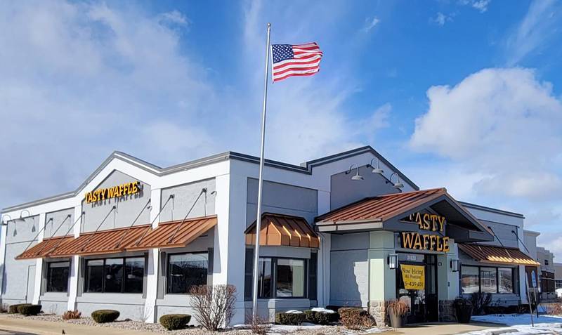 A new Tasty Waffle restaurant opened last Monday at 24020 W. 119th St. in Plainfield. This is the second Tasty Waffle location, which already had a restaurant in Romeoville on Weber Road.