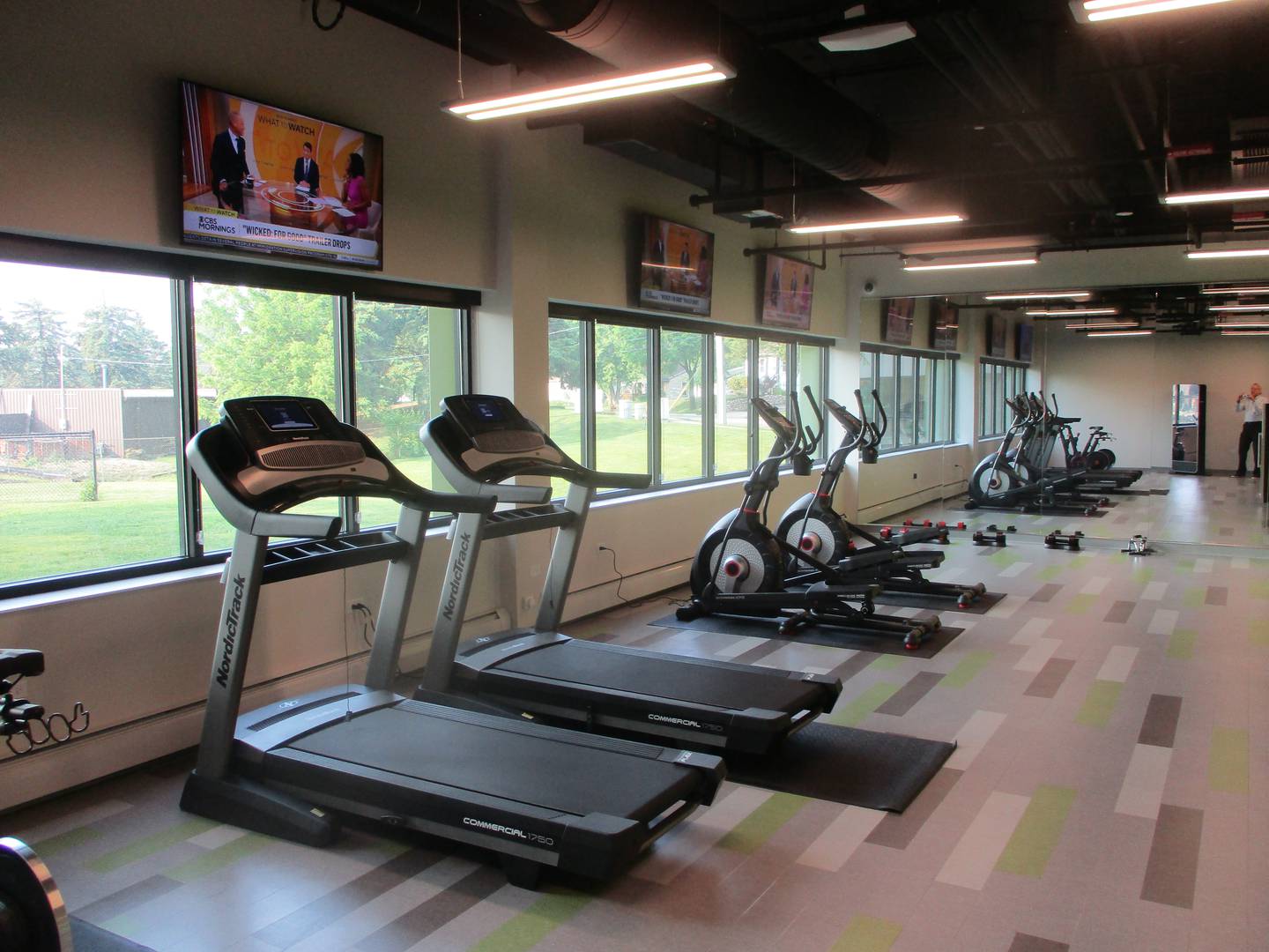 The new Stevenson Crossing independent living complex in Joliet includes a fitness center. June 5, 2025