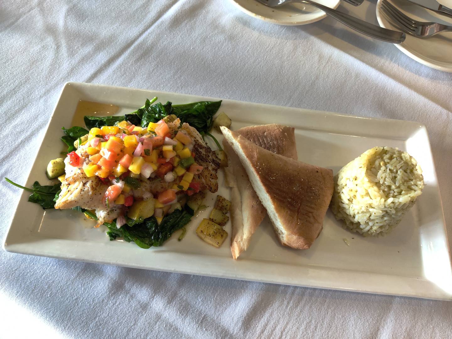 Chilean sea bass at E & S Fish Company in St. Charles