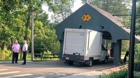 Can Long Grove find a way to keep drivers from hitting bridge cover?
