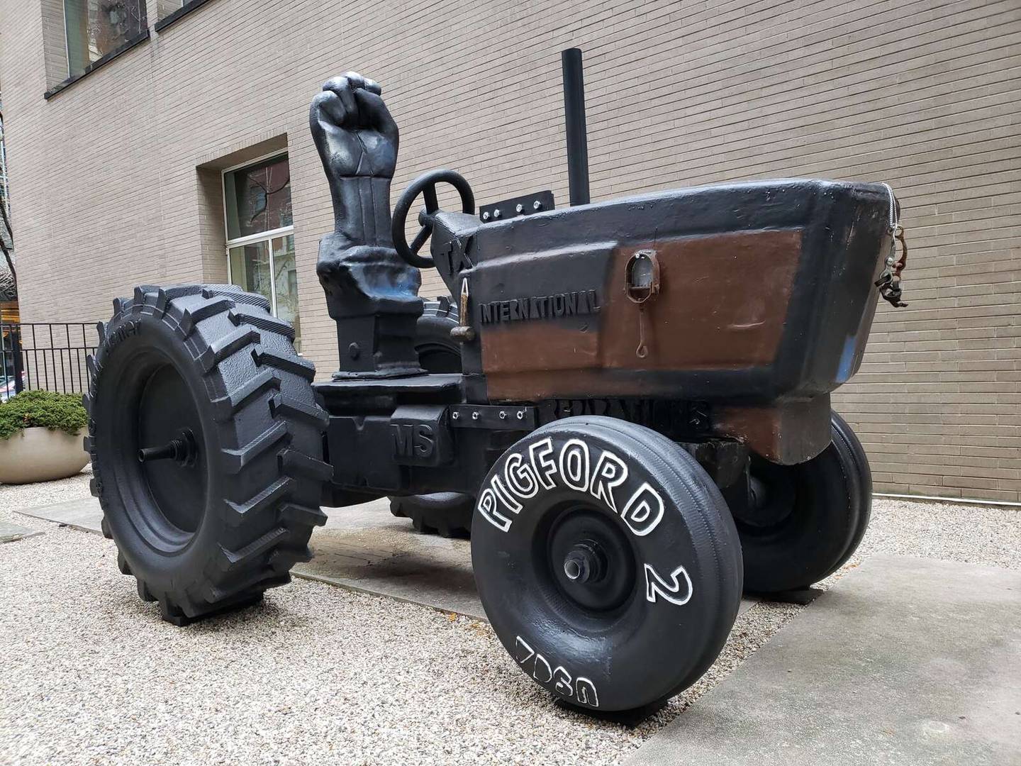 “Black Tractor Project” is among artist Bernard Williams' works featured as part of “Crossings,” a solo exhibition running May 30 through Aug. 17 at the Elmhurst Art Museum.