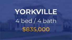 Yorkville: Four-bedroom home goes for $835,000