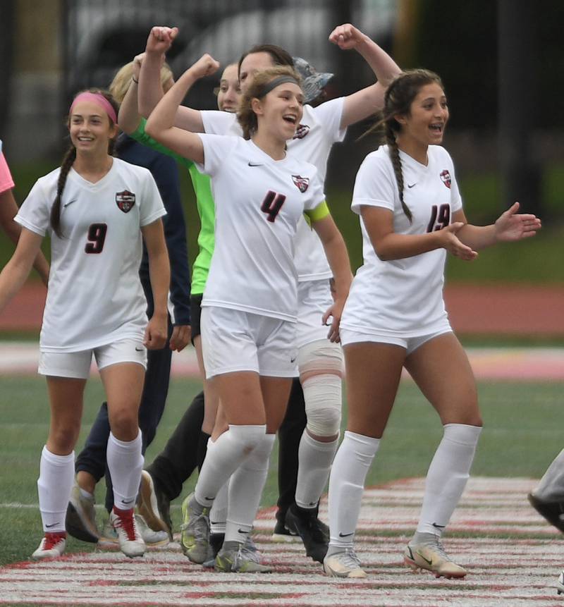 Lincoln-Way Central’s Evanston’s in the Class 3A IHSA state girls soccer third-place game in Naperville on Saturday, June 4, 2022.