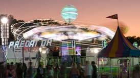 Big crowds enjoying the fun at Oswego's PrairieFest celebration