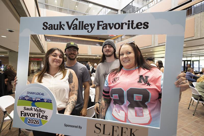 Shaw Local celebrated the winners and nominees of the Sauk Valley Favorites with a dinner and awards ceremony Tuesday, May 12, 2026, at Sauk Valley College.
