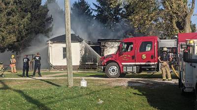 Photos: No injuries, dog escapes fire outside of Streator