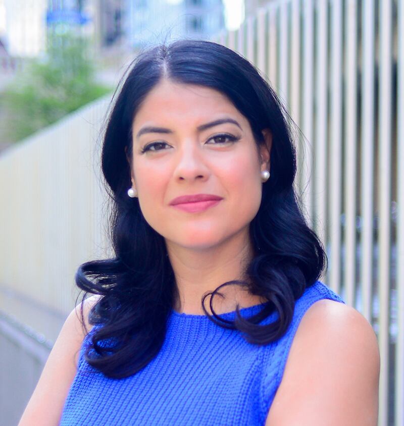 Illinois Secretary of State candidate Anna Valencia