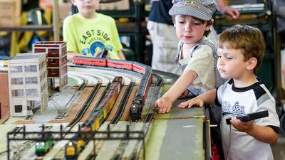 5 Things to Do: Halloween Lights Trolley Tours, Great Midwest Train Show