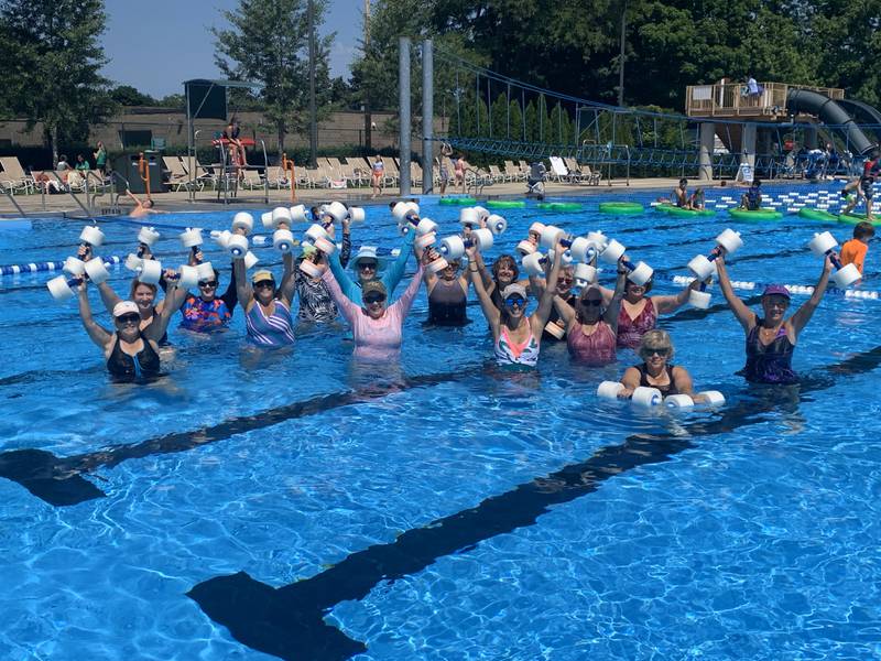Aqua Aerobics is a unique way to get your exercise in and stay cool doing it.