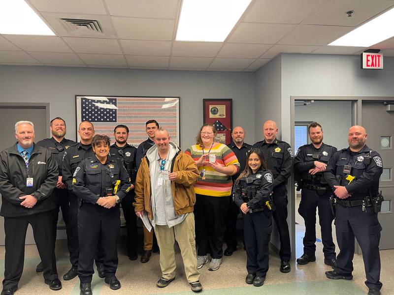 Members of Nicasa Behavioral Health Services with members of the Antioch Police Department as they kick off the partnership between the two agencies.