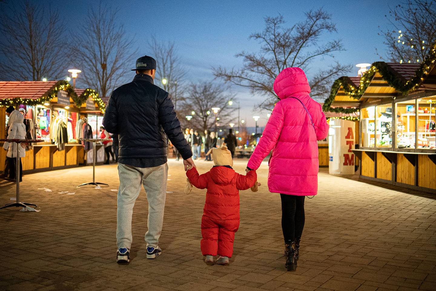 The Christkindlmarket at RiverEdge Park in Aurora is open through 4 p.m. Christmas Eve.