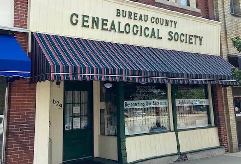The Bureau County Genealogical Society will meet at 7:00 p.m. on Thursday, May 26 at 629 S. Main St. in Princeton.