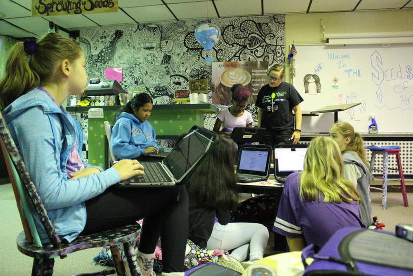 Seeds of Hope cafe helps Westmont Junior High students ‘build a
