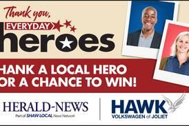 Thank a Will County Hero to win!