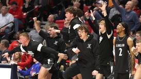 Evan Frieders, Marshawn Cocroft, Kaneland defense power supersectional win, trip to state
