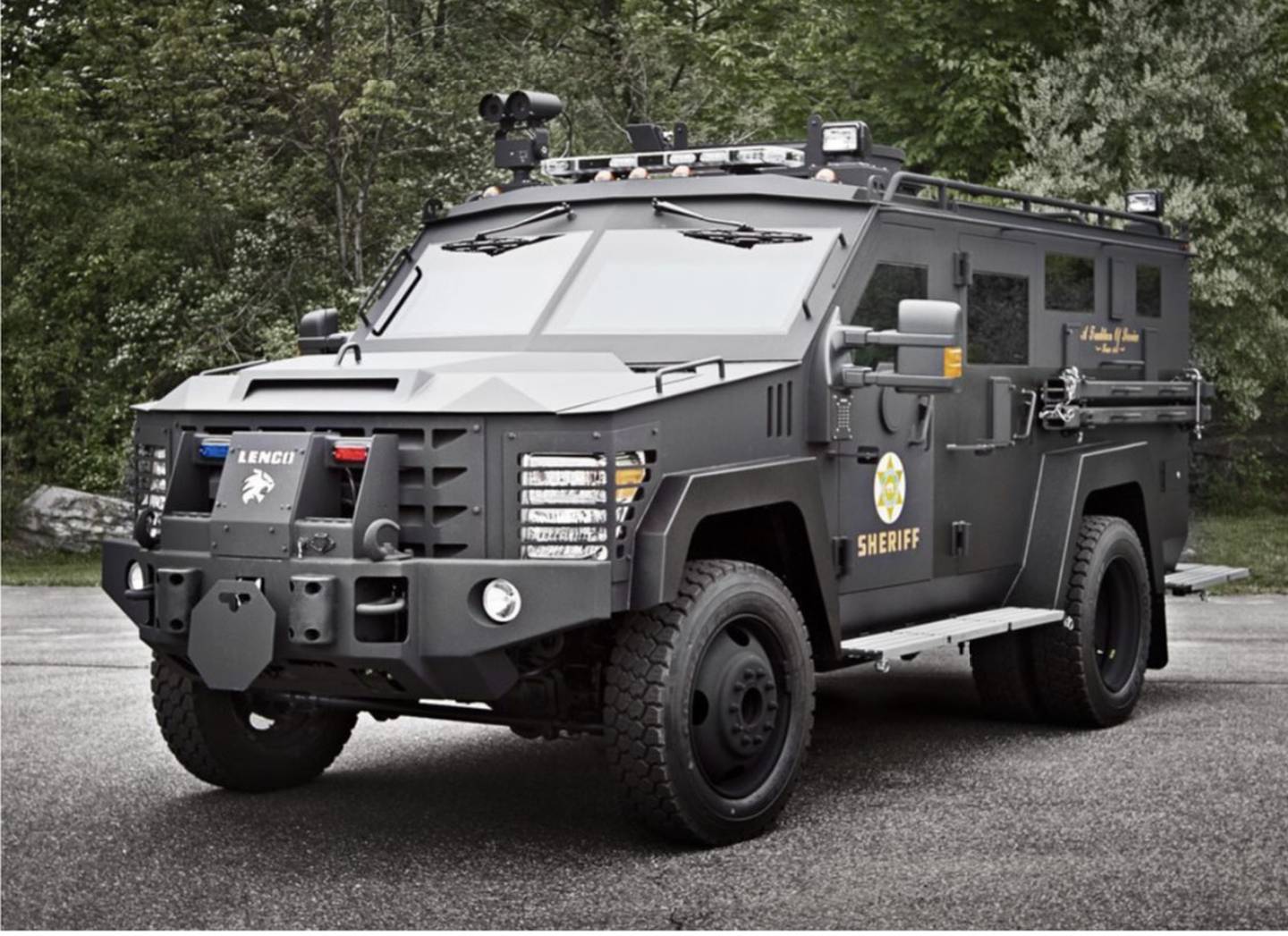 The Oswego Village Board has approved the purchase of a Lenco Bearcat G-2 armored truck from Lenco Armored Vehicles, above, for use by the village police department at a cost of $251,136. (Photo provided)