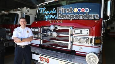 A cadet at 15, Utica Fire Chief Ben Brown became chief at 26