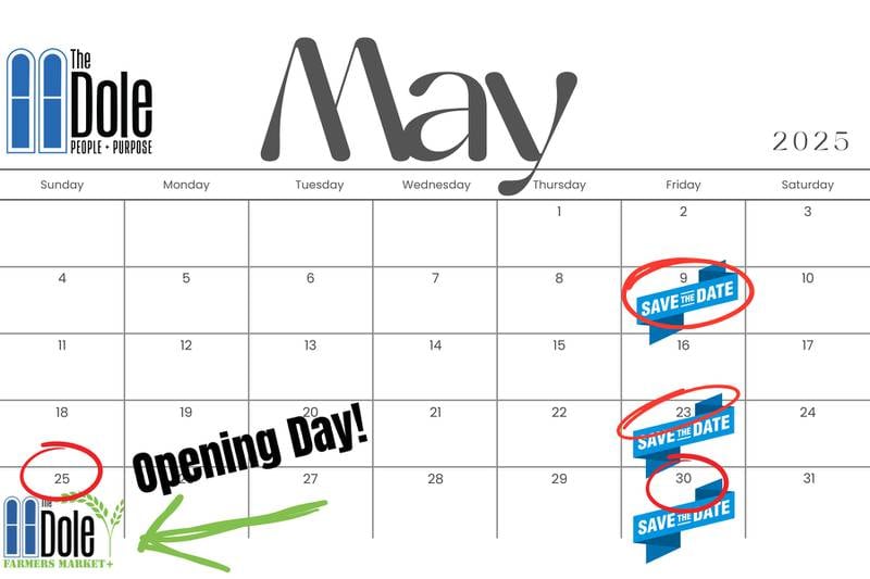 Farmers Market+ At The Dole - The Dole in May