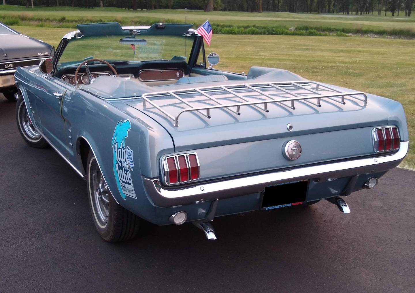 Photos by Rudy Host, Jr. - 1966 Ford Mustang Rear