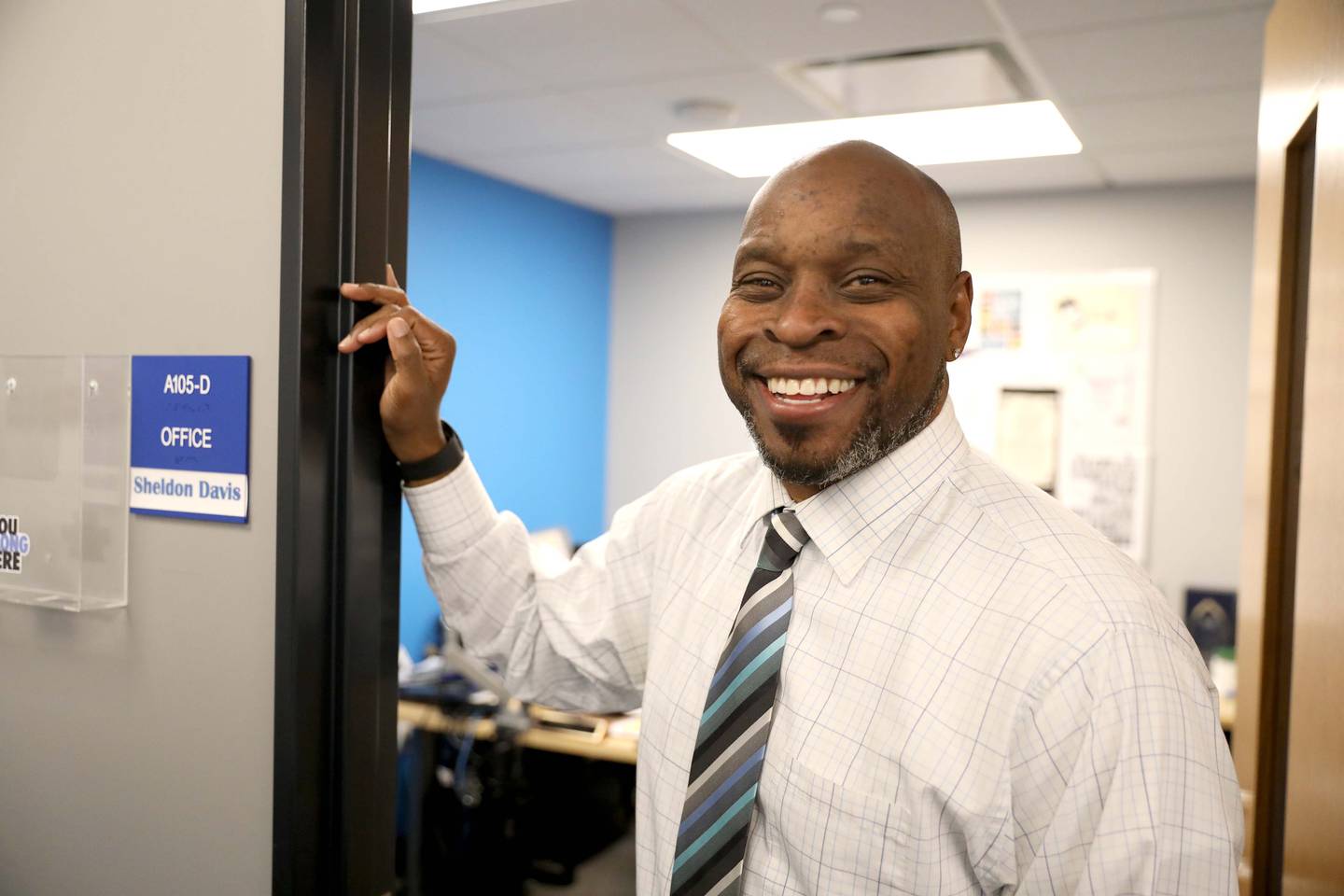 Sheldon Davis is a dean at Downers Grove South High School.