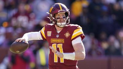 The Carson Wentz experience: Bet on the Commanders QB to throw an INT vs. Bears
