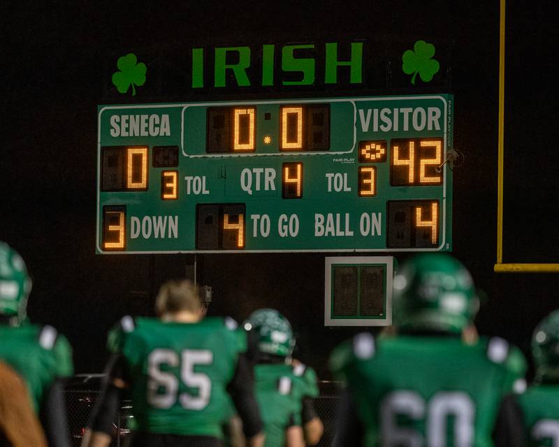 Seneca loses to Wilmington on Saturday, November 8, 2025 at Seneca High School in Seneca.