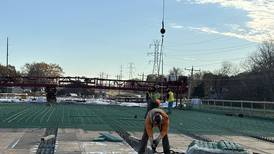 Plainfield bridge project over DuPage River nearing completion 