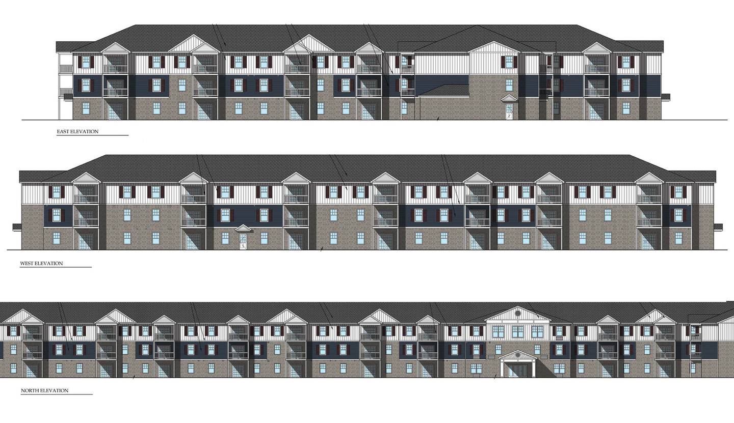Concept plan for a proposed active adult (55+) residential community in Romeoville.