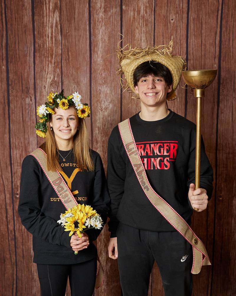 Hall High School in Spring Valley named its Lil’ Abner and Daisy Mae of the 2024 Sadie Hawkins Dance. Lil’ Abner was Jack Curran; and Daisy Mae was Evelyn Bryant.