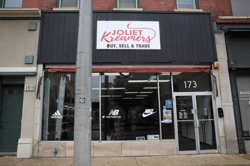 Joliet Kreamers buys and sales everything from vintage shoes, custom designs to the latest trending brands. Friday, July 15, 2022 in Joliet.