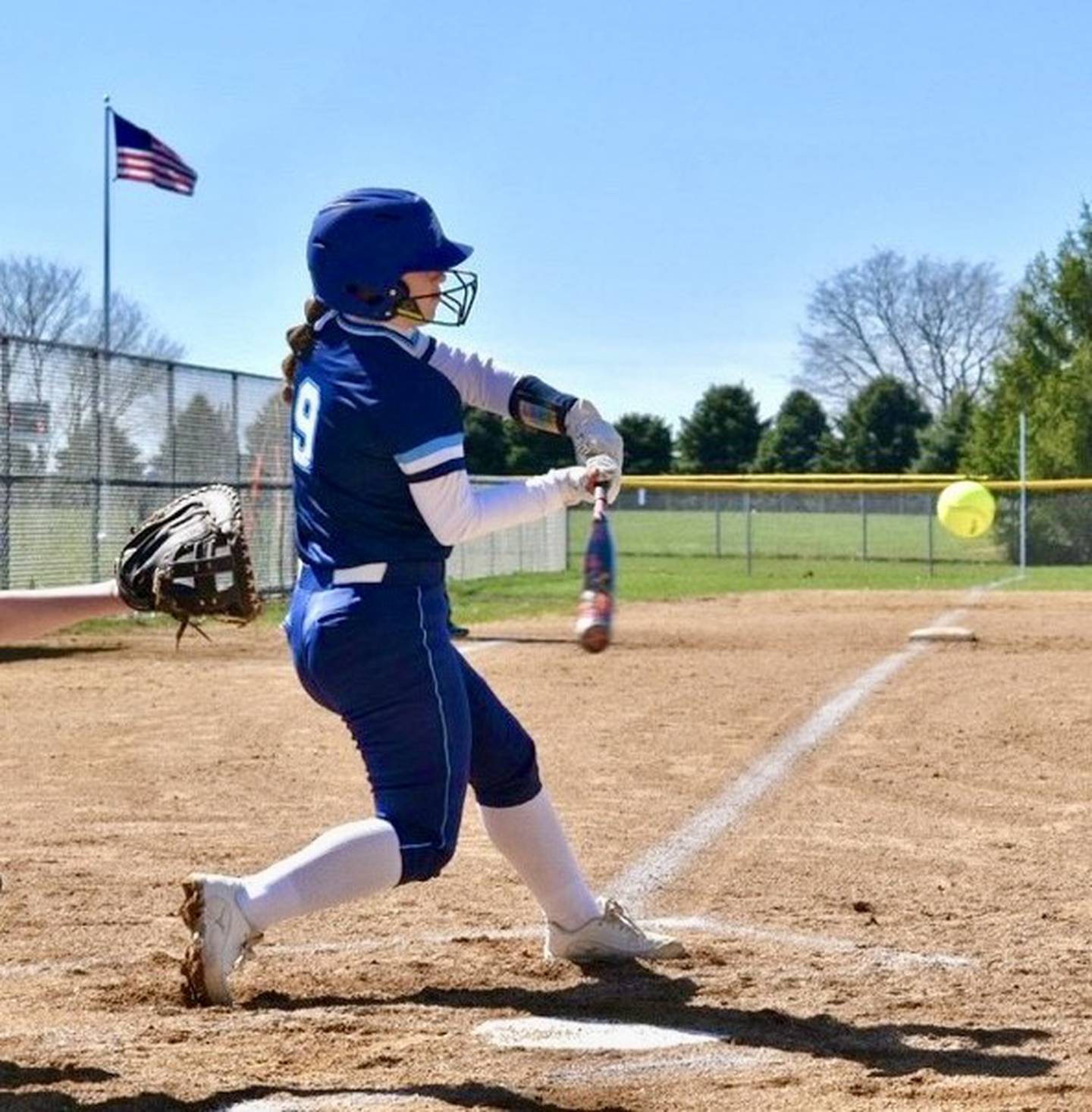 Bureau Valley sophomore catcher connects for a 3-run homer to lead the Storm to a 4-1 win over Kewanee Monday. The Storm took three-time defending state champion Rockridge into extra innings before falling 4-3 on Saturday.