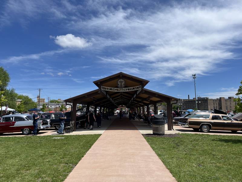 Community members gathered at the Sterling Marketplace on Sunday, May 5, for Sterling's 11th annual car show.