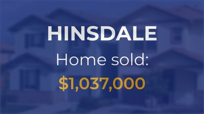 Single-family home sells for $1.04 million in Hinsdale