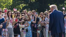 It’s a year of rapid change, except when it comes to Trump’s approval numbers, AP-NORC polling finds