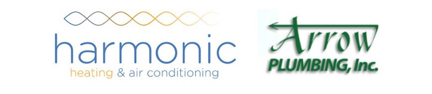 Harmonic Heating & Air and Arrow Plumbing logo