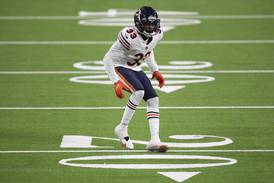Bears CB Jaylon Johnson misses Wednesday practice with shoulder injury