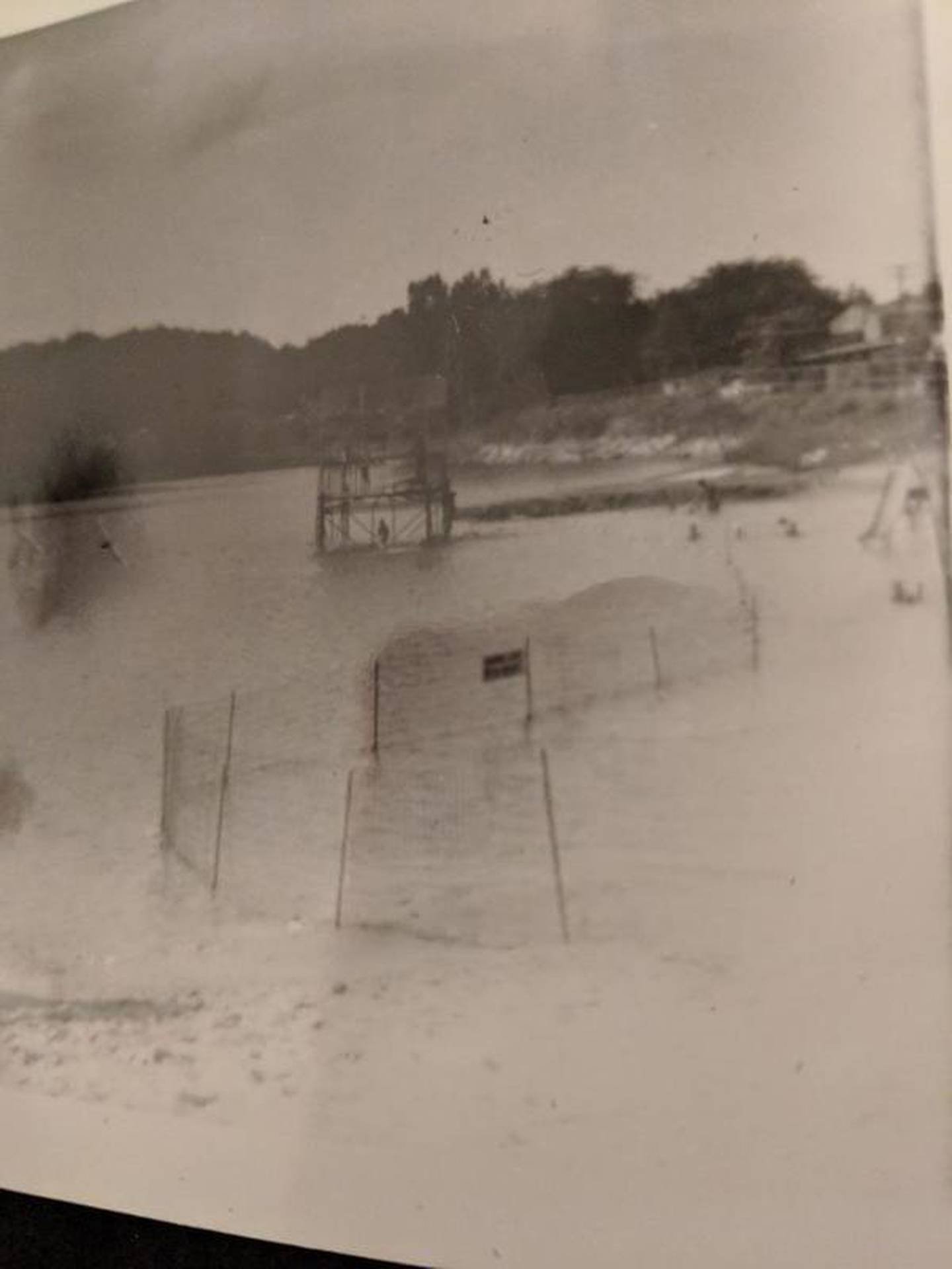 Wayne Waddell said the first manager, George Fahrnholz, hired Waddell as one of three lifeguards in 1959, when Waddell was in college. Waddell said he helped put in the diving tower, which had a low diving board and a high diving board.

He recalled using an aqua lung to help stabilize the tower with rocks (the bottom of the tower had an aluminum structure, he said) and using that aqua lung to swim around shallower waters.

"About another 30 yards out was the deep part of the quarry," Waddell said. "We could see the cars down there, but I didn't go down there and touch them because I was chicken."

The club's second manager was Don Kienlen and the third was Dale O'Connell, he said.

"I used to ride my bike around the beach club when I was about 12 years old," Waddell said. "I rode it around the back side of that beach club and fell off a cliff with the bike and I was hanging onto my bike. The handlebar didn't have any rubber on that side so I scraped my back with that handle.

"My mother had told me, 'Don't go out to that side,' so I went out to that side to check it out. If I would have hit my head, I would have drowned. It was very traumatic."

Waddell said he never told his mother about the accident.

"She never saw the scar on my back either," Waddell added. "True story."