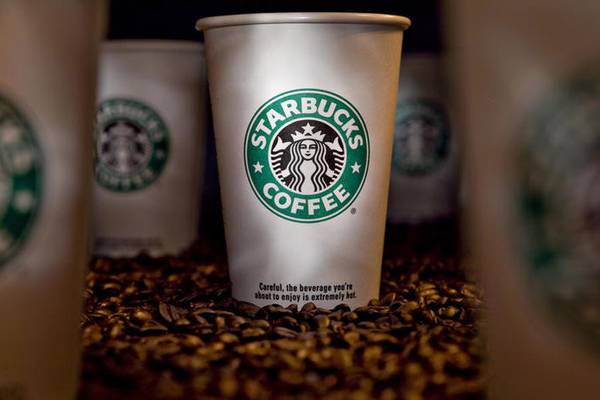 Starbucks drive-through welcoming customers in Montgomery off U.S. Route 34