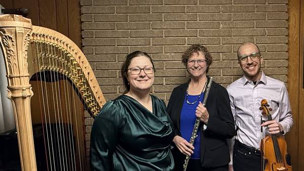 The Peacock Trio performs at the St. Charles Public Library March 15