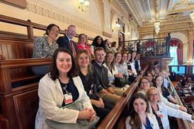 OSF nurses advocate for patients during inaugural Nurses Day at the Capitol